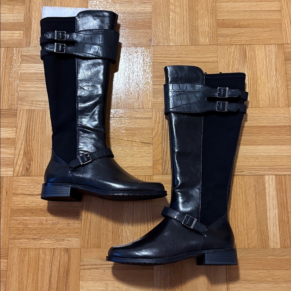 Aerosoles Bridel Suite Black Knee-High Women's Boots - 7M - BNIB
